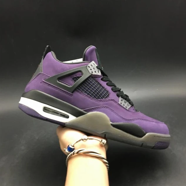 Nike Air Jordan 4 Purple Joint-1