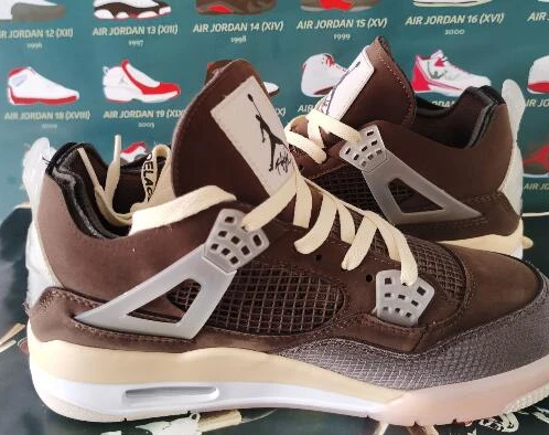 Nike Air Jordan 4 Retro Brown-1