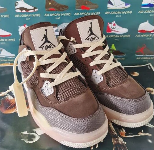 Nike Air Jordan 4 Retro Brown-1