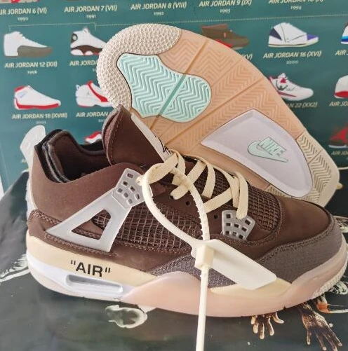 Nike Air Jordan 4 Retro Brown-1