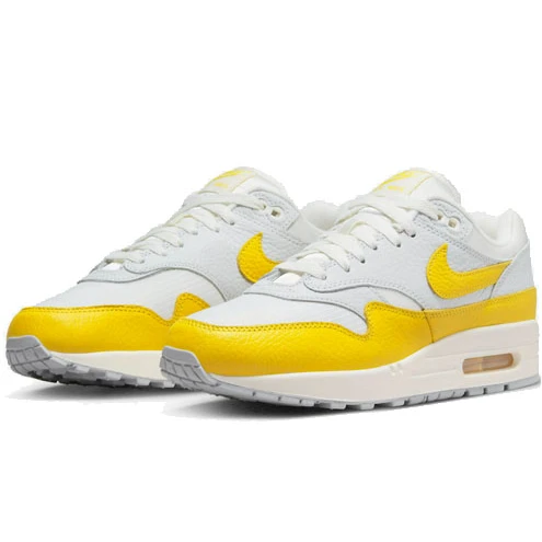 Reasonably priced Nike Air Max 1 White Yellow