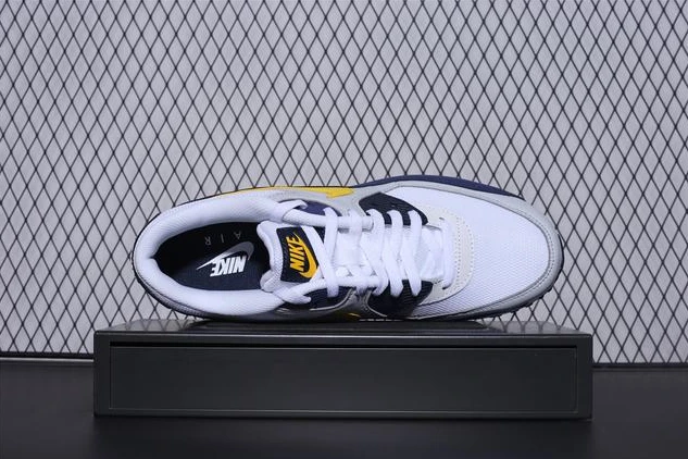 Nike Air Max 90 Essential Blue Yellow-1