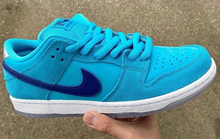 Nike DUNK SB Low Blue Furry