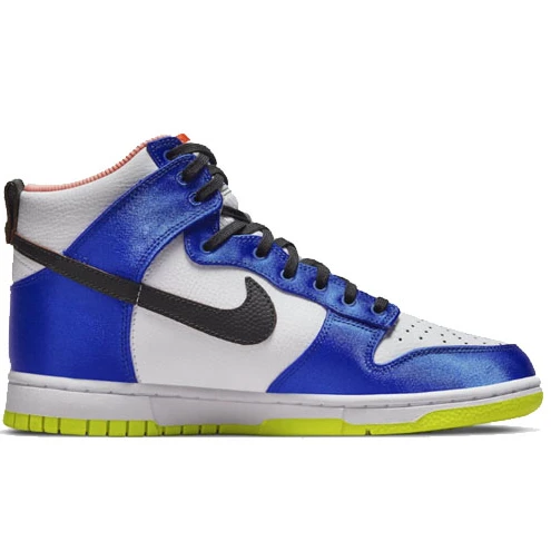 Nike Dunk High Blue Satin