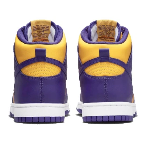 Nike Dunk High Lakers Yellow Blue
