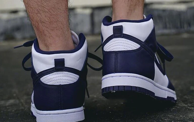 Nike Dunk High Midnight Navy