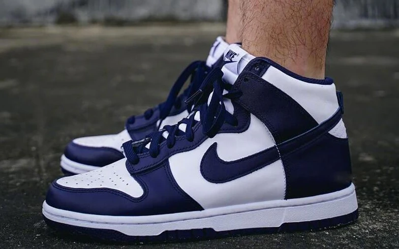 Nike Dunk High Midnight Navy