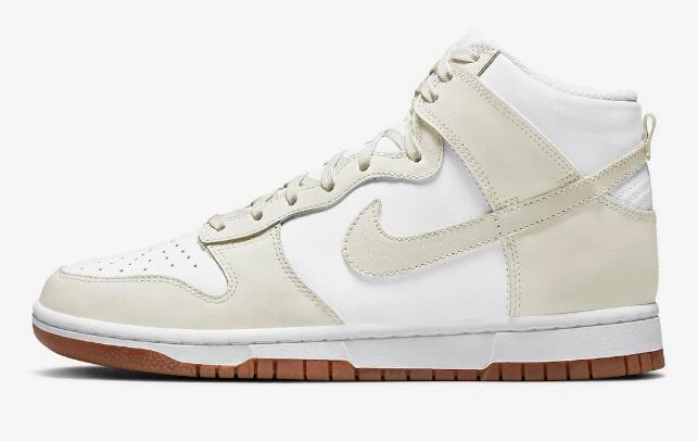 Nike Dunk High Sail Gum
