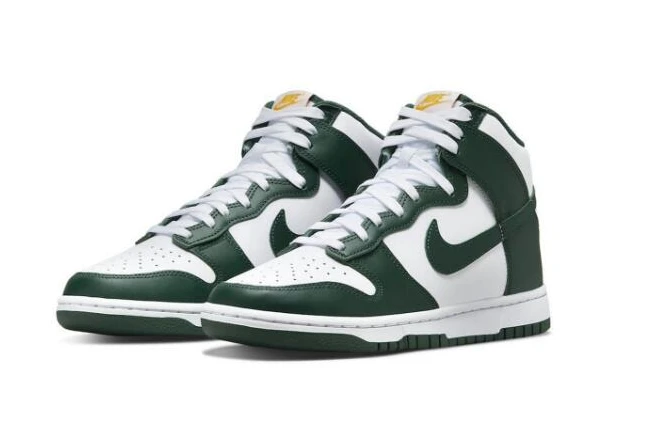 Nike Dunk High White Green