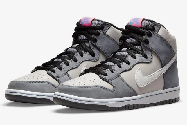 Replica Shoes，Reps shoes Nike SB Dunk High Medium Grey