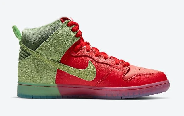 Nike SB Dunk High Strawberry Cough