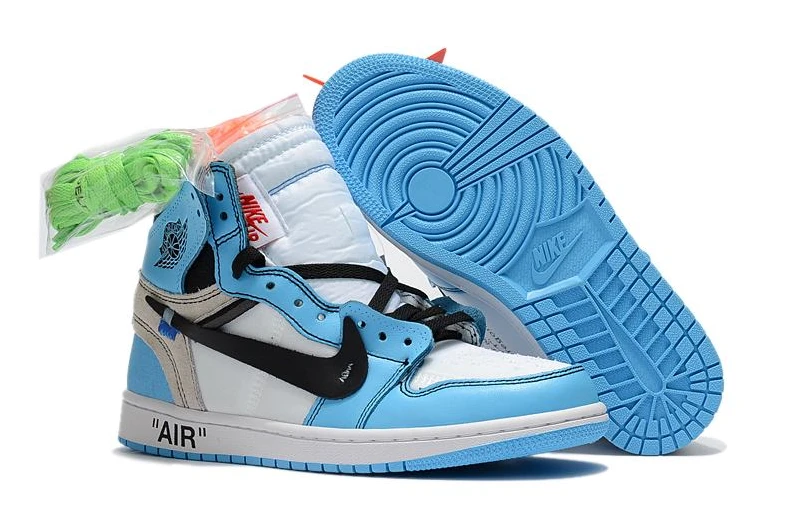 OFF-WHITE x Air Jordan 1 Blue-1