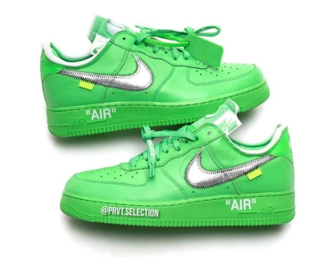 OFF-WHITE x Nike Air Force 1 Low Green