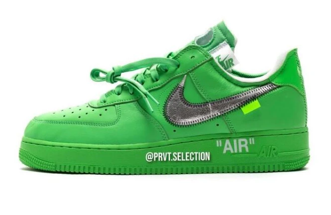 OFF-WHITE x Nike Air Force 1 Low Green
