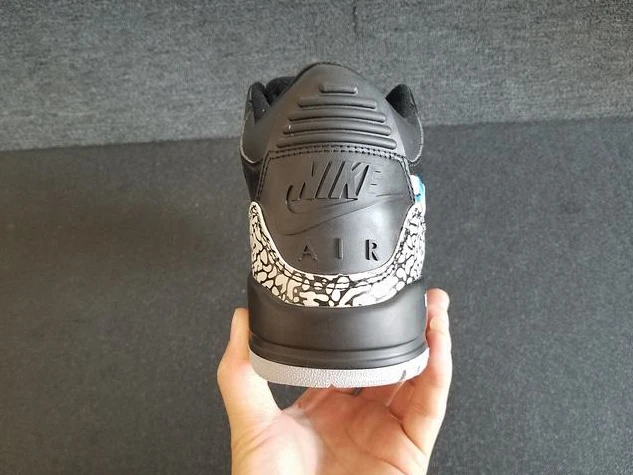 Off White X Air Jordan 3 Black -1