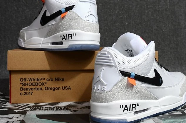 Off-White x Air Jordan 3 White Women-1