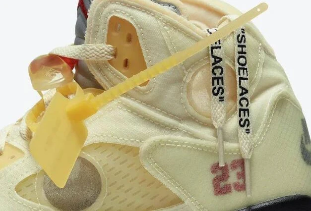 Off-White x Air Jordan 5 Sail