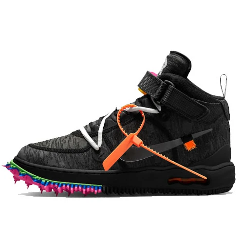 Off-White x Nike Air Force 1 Mid Black