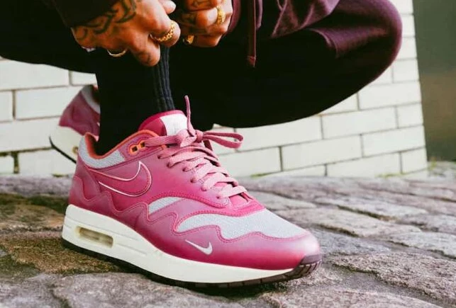 Patta x Nike Air Max 1 Rush Maroon