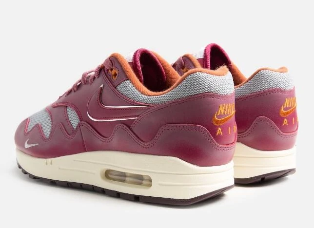 Patta x Nike Air Max 1 Rush Maroon