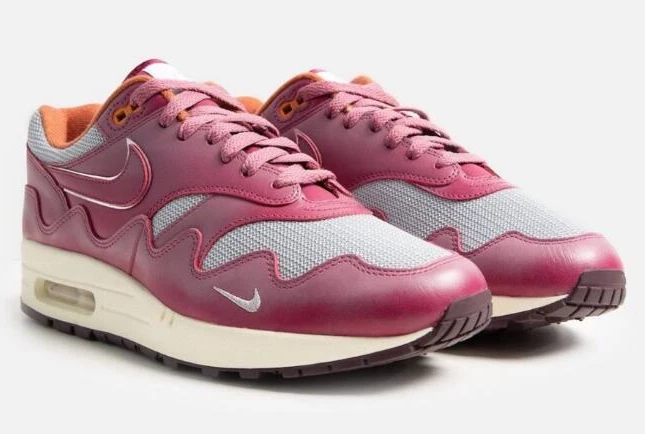 Patta x Nike Air Max 1 Rush Maroon