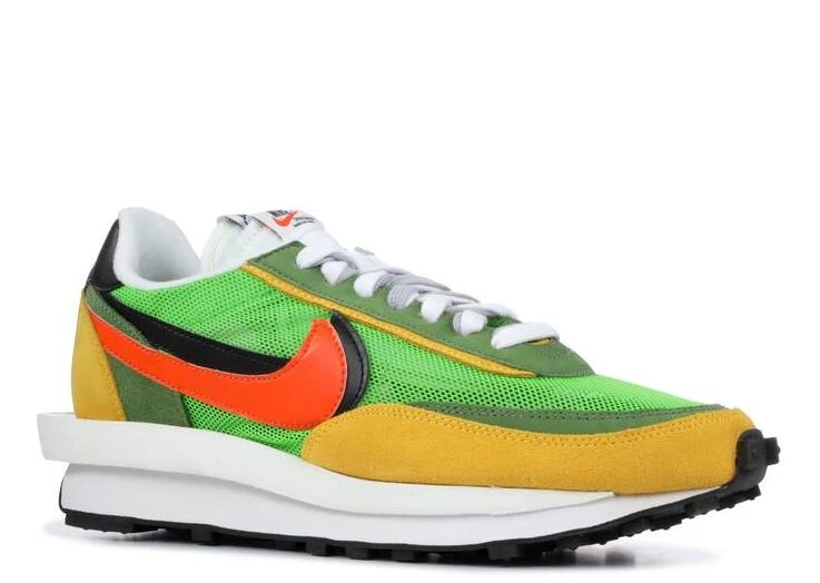 Sacai x LDWaffle Green Gusto
