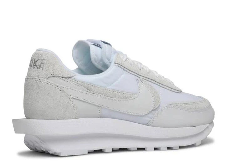 Sacai x LDWaffle White Nylon