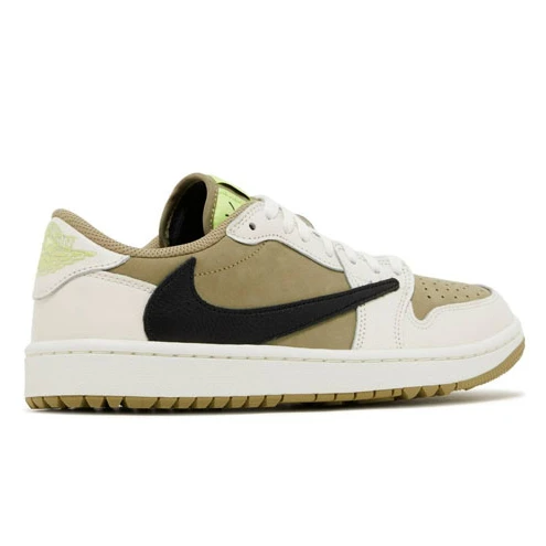 Travis Scott X Air Jordan 1 Low Golf Neutral Olive