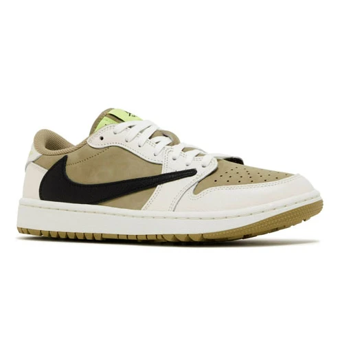 Travis Scott X Air Jordan 1 Low Golf Neutral Olive