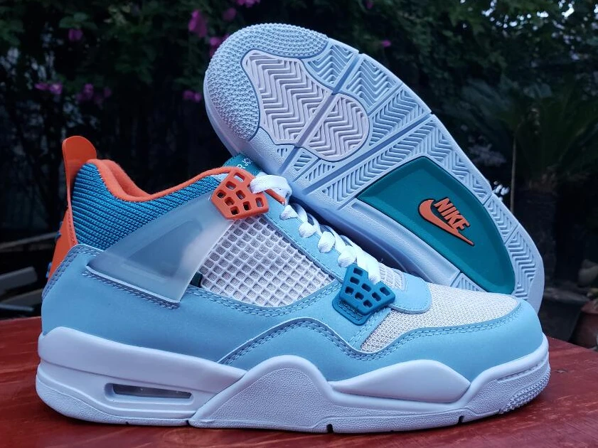 Union x Air Jordan 4 Blue-1