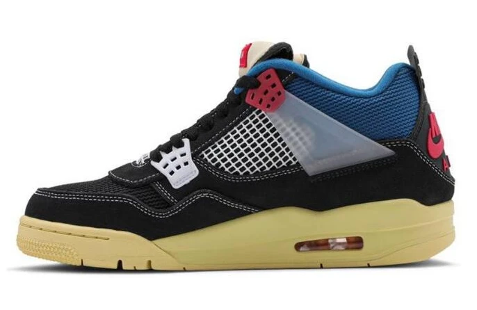Union x Air Jordan 4 Retro Off Noir-1