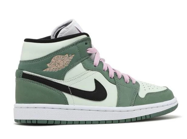 WMNS AIR JORDAN 1 MID SE DUTCH GREEN