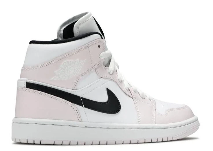 Wmns Air Jordan 1 Mid Barely Rose