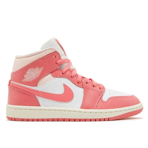 Wmns Air Jordan 1 Mid Strawberries And Cream
