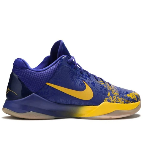 Zoom Kobe 5 Rings purple yellow