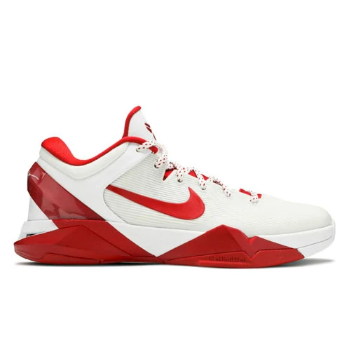 Zoom Kobe 7 System TB White Gym Red