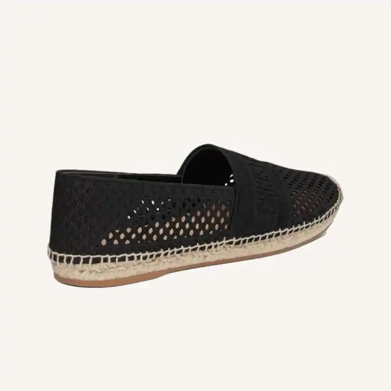 Cheap Hot Christian Dior Granville Espadrilles Women Mesh Black