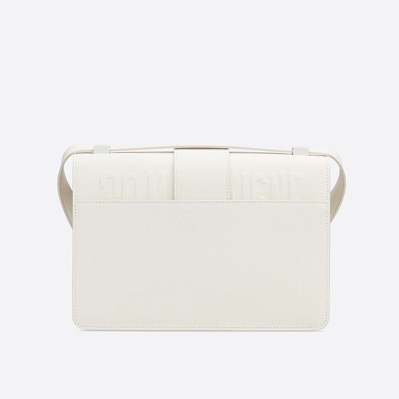 Dior 30 Montaigne Bag Ultramatte Grained Calfskin White Hot Sale