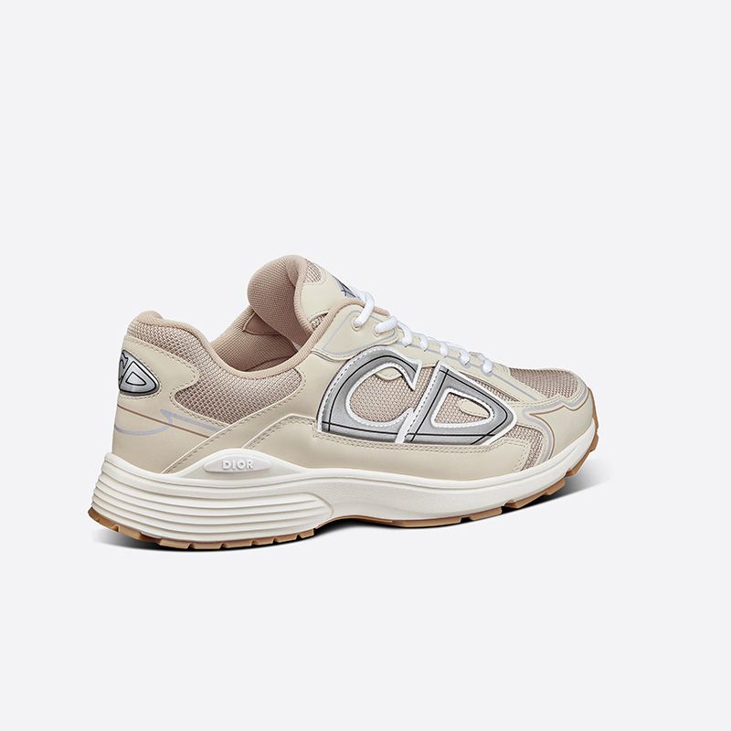 Hot Dior B30 Sneakers Unisex Mesh and Technical Fabric Beige