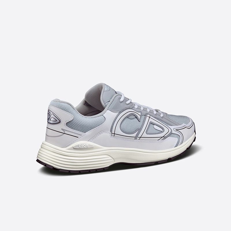 Hot Dior B30 Sneakers Unisex Mesh and Technical Fabric White