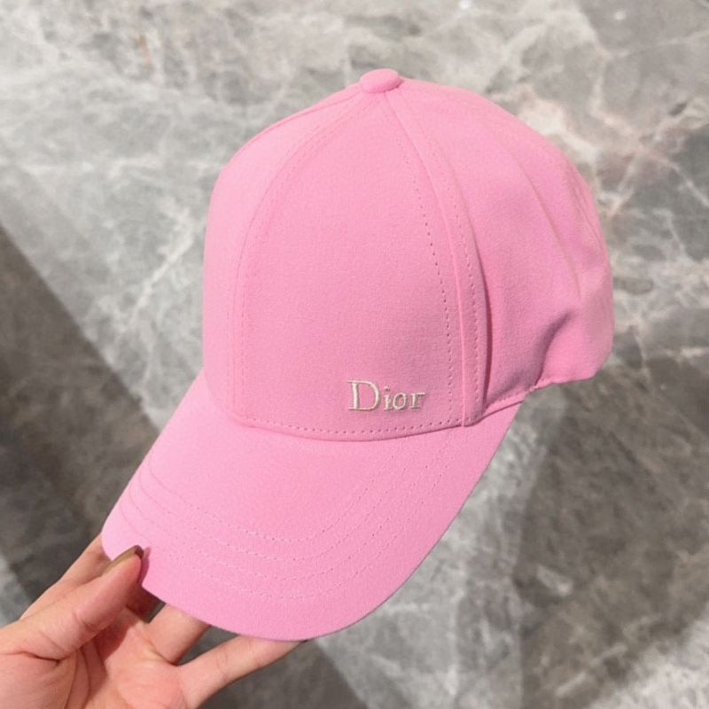 Dior Baseball Cap Dior Oblique Motif Cotton Pink Hot Sale