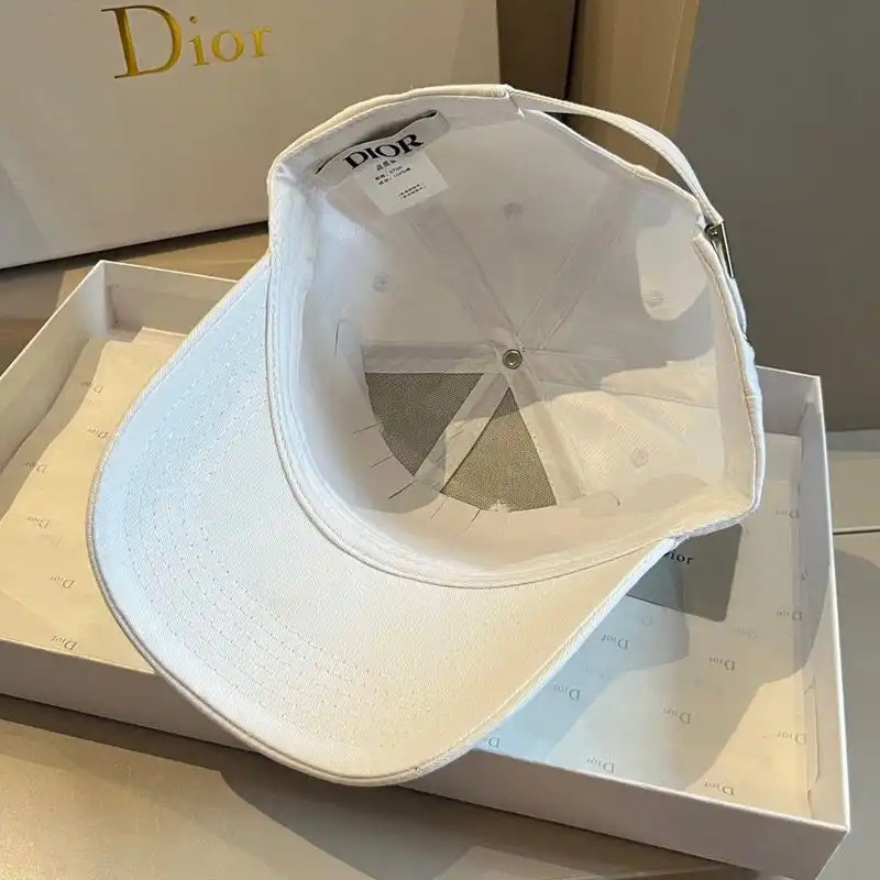 Cheap Hot Dior Baseball Cap Dior & Otani Workshop Motif Cotton White