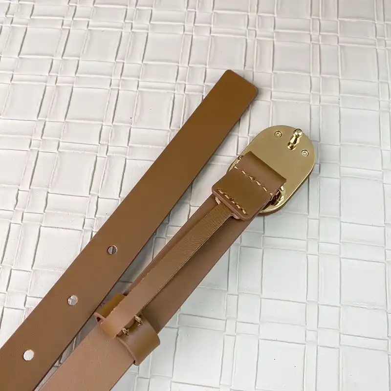 Affordable Hot Dior Bobby Belt 20MM Smooth Calfskin Brown