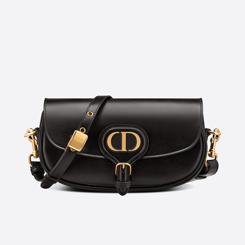 Dior Bobby East-West Bag Box Calfskin Black Hot Sale