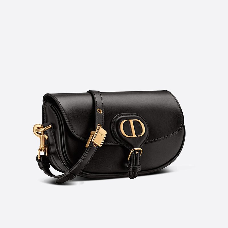 Dior Bobby East-West Bag Box Calfskin Black