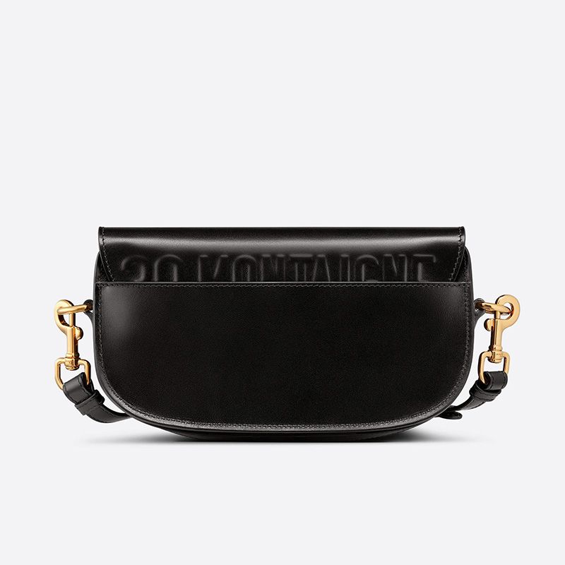 Dior Bobby East-West Bag Box Calfskin Black