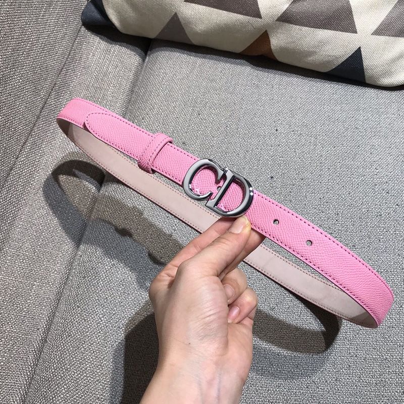 Dior CD Belt Calfskin Pink