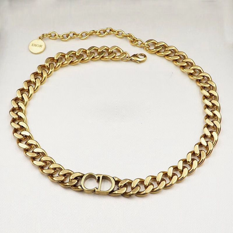 Hot Dior CD Chain Bracelet Gold