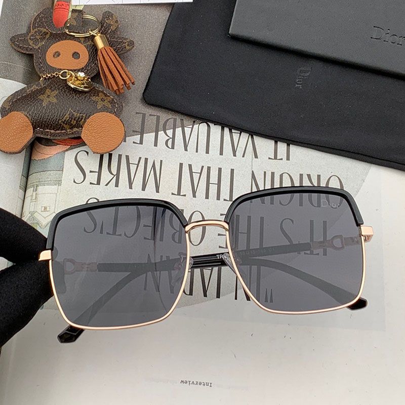 Dior CD3062 Square Sunglasses In Black Hot Sale