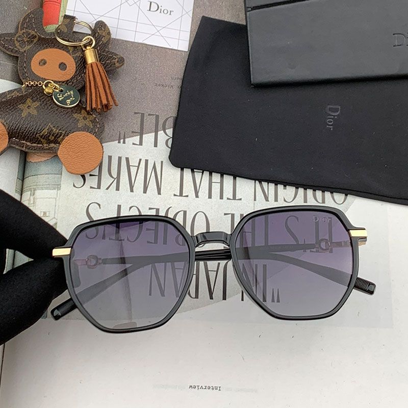 Dior CD3542 Square Sunglasses In Black Hot Sale